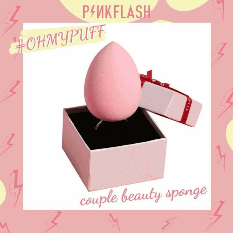Pink Flash Beauty Sponge And Beauty Blender