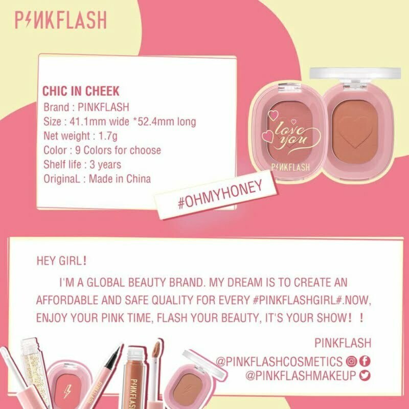 Pink Flash-Chic In Cheek Blush
