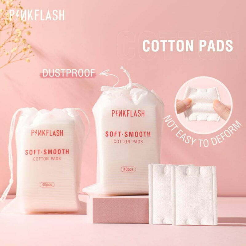 Pink Flash Cotton Pads