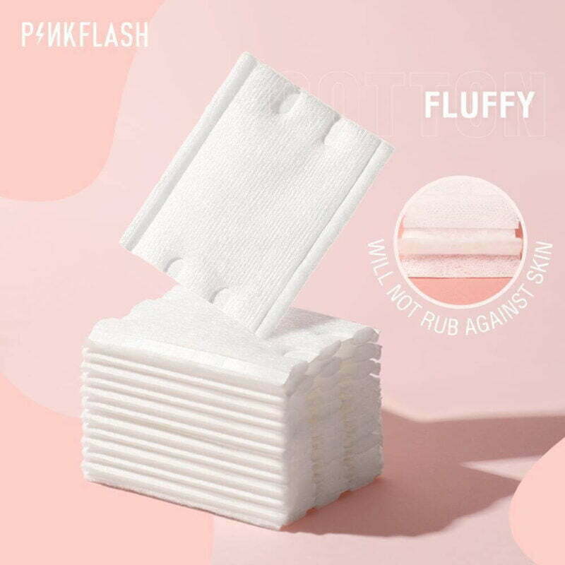 Pink Flash Cotton Pads