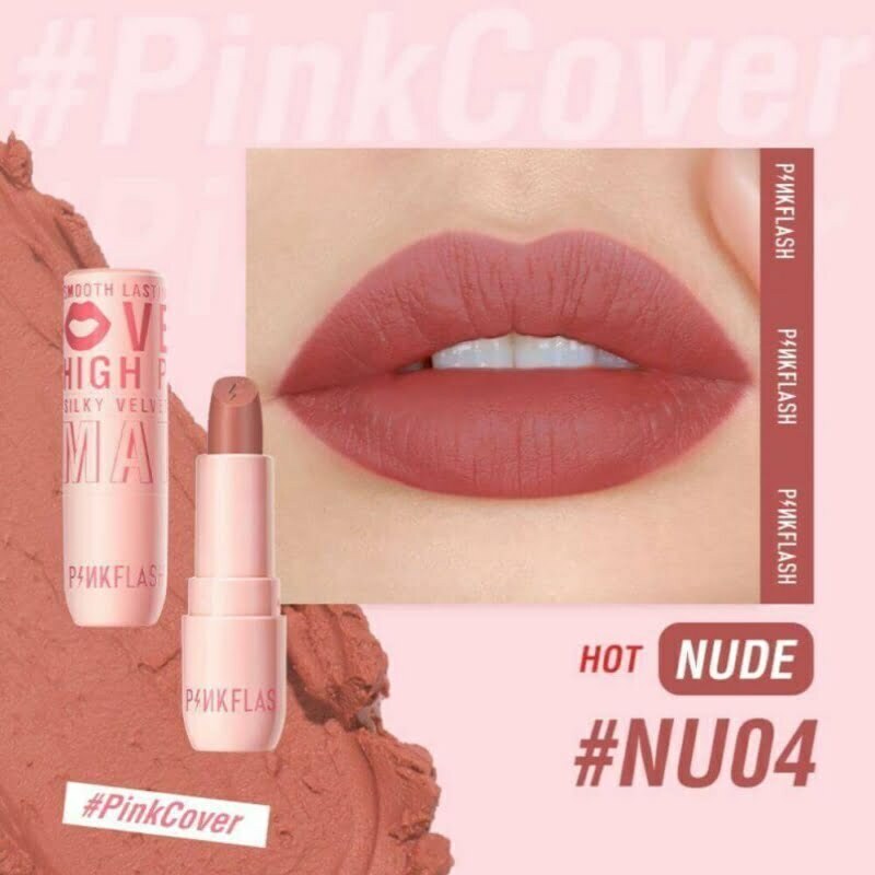 Pink Flash Silky Velvet Matte Lipstick