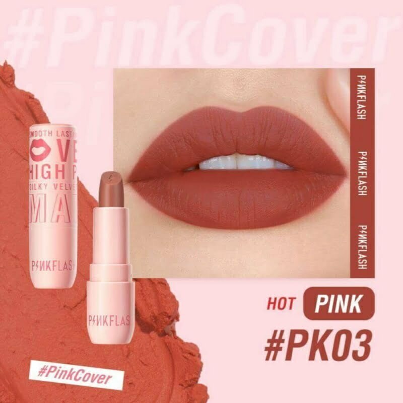 Pink Flash Silky Velvet Matte Lipstick