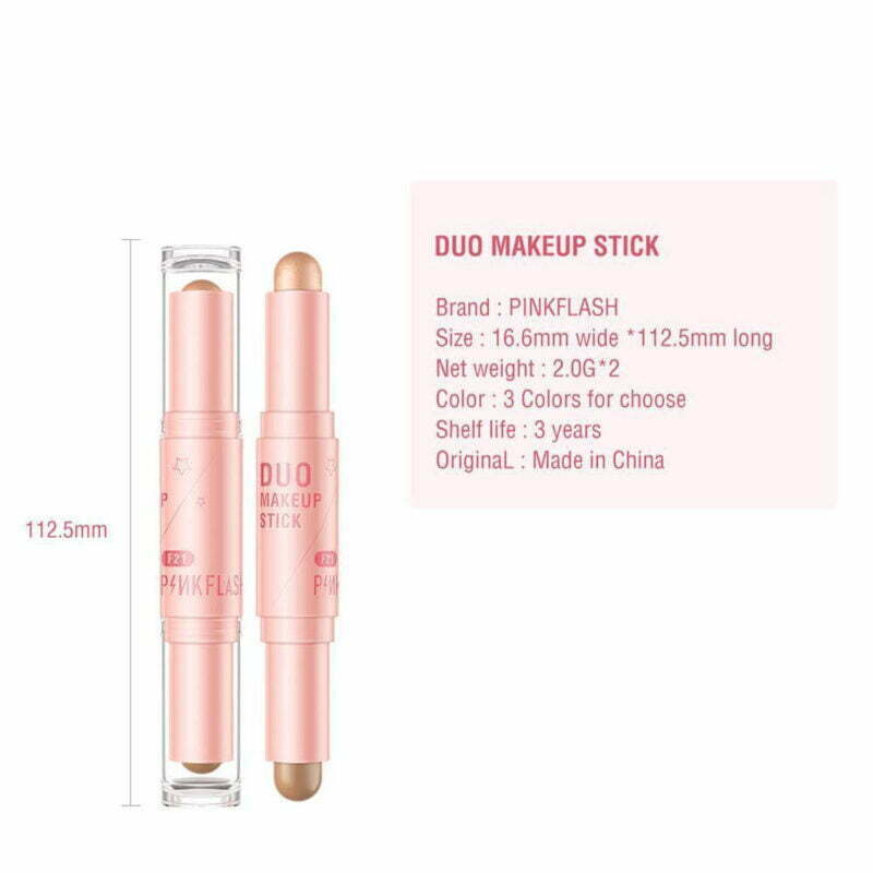 Pinkflash Double Head Blusher &Amp; Highlighter &Amp; Contour
