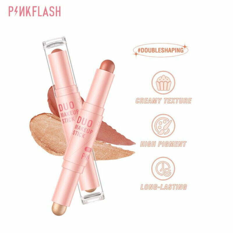 Pinkflash Double Head Blusher &Amp; Highlighter &Amp; Contour