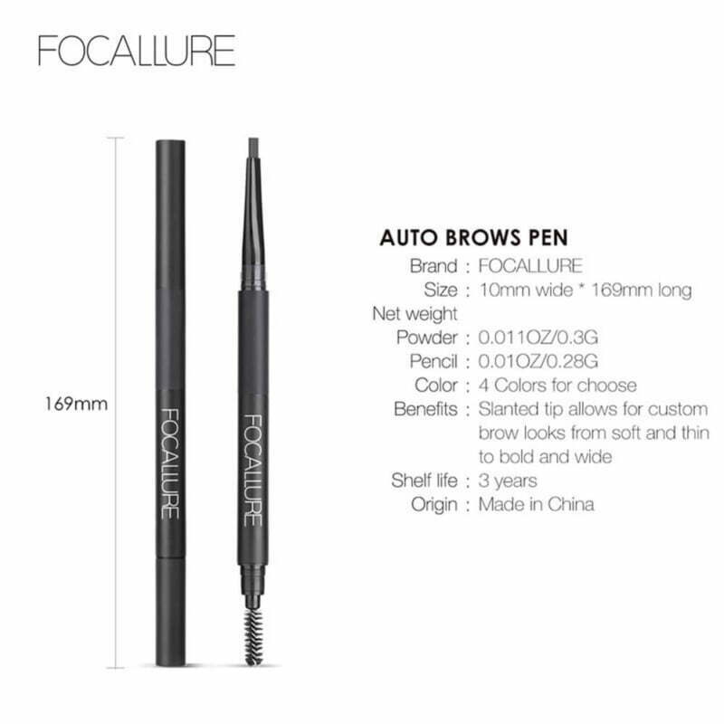Waterproof 3 In 1 Auto Eyebrow Pencil