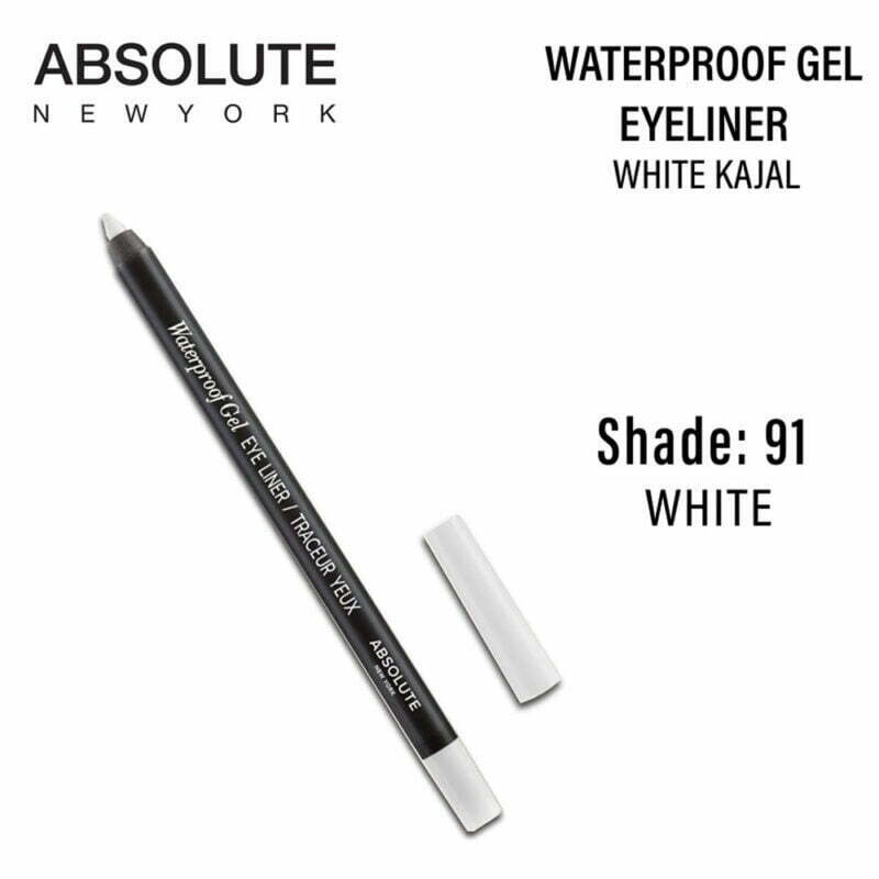 Absolute Newyork Waterproof White Gel Eyeliner