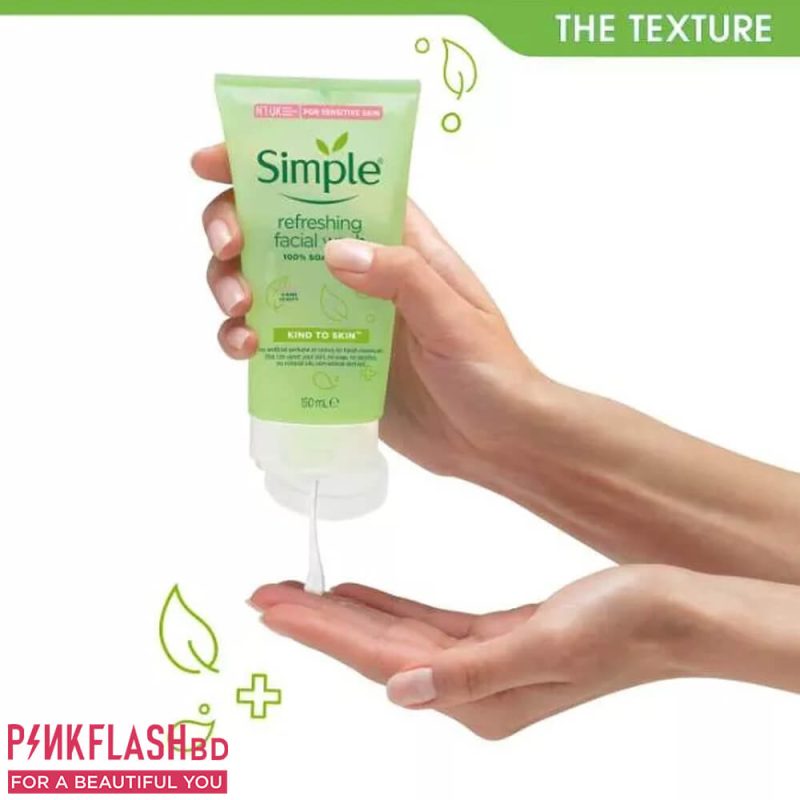 Simple Kind To Skin Refreshing Facial Gel Wash