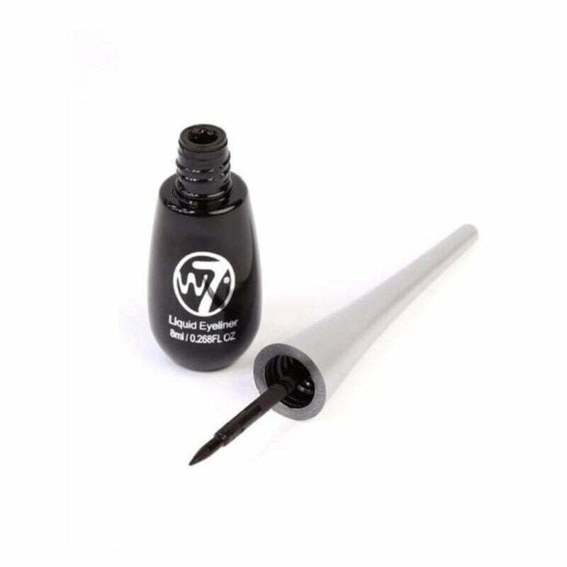 W7 Liquid Eyeliner Pot 8Ml - Black