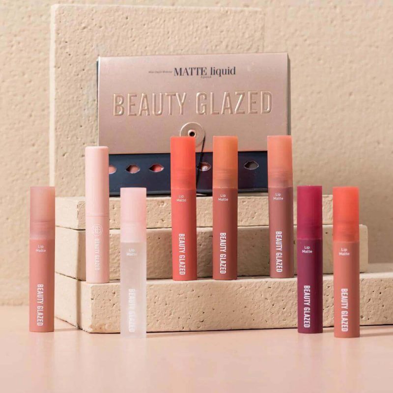 Beauty Glazed Mini 8 Pcs Set Box Lipsticks