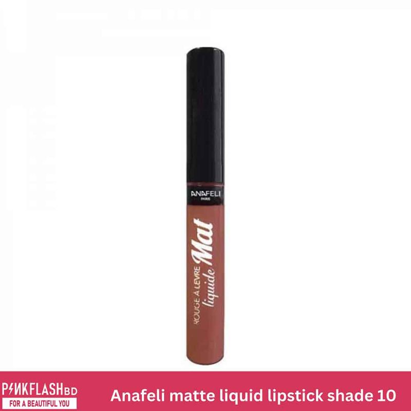 Anafeli- Rouge A Levres Liquid Lipstick - Shade 10
