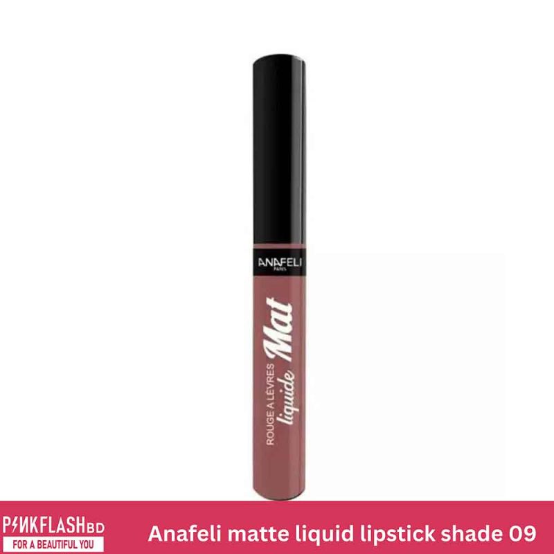 Anafeli- Rouge A Levres Liquid Lipstick- Shade 09