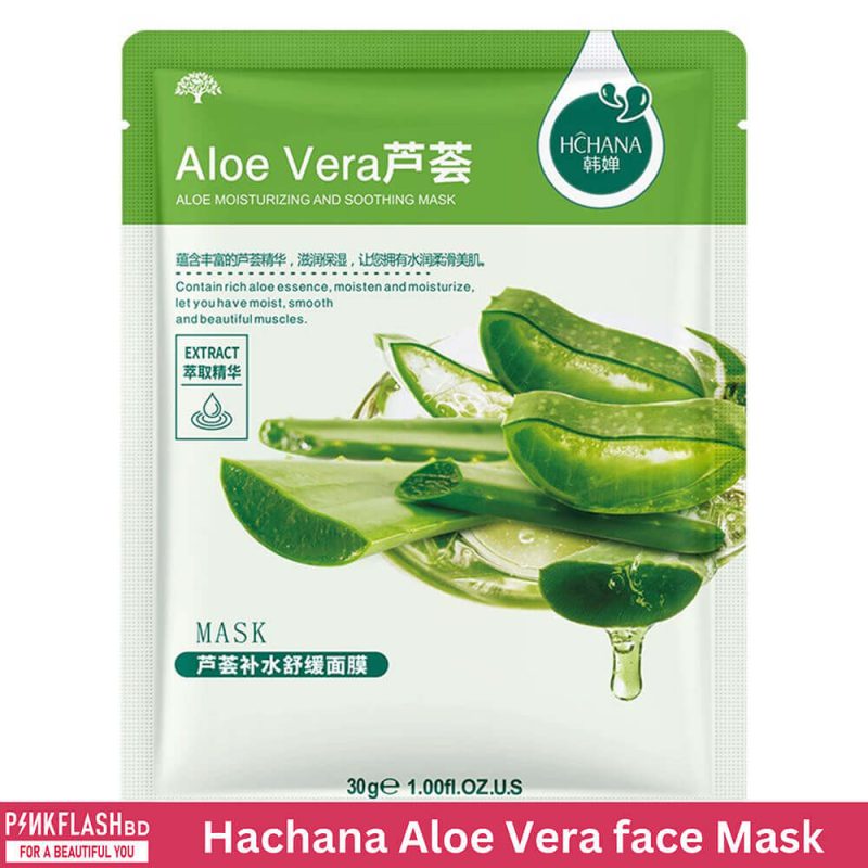 Hchana Aloevera Sheet Mask