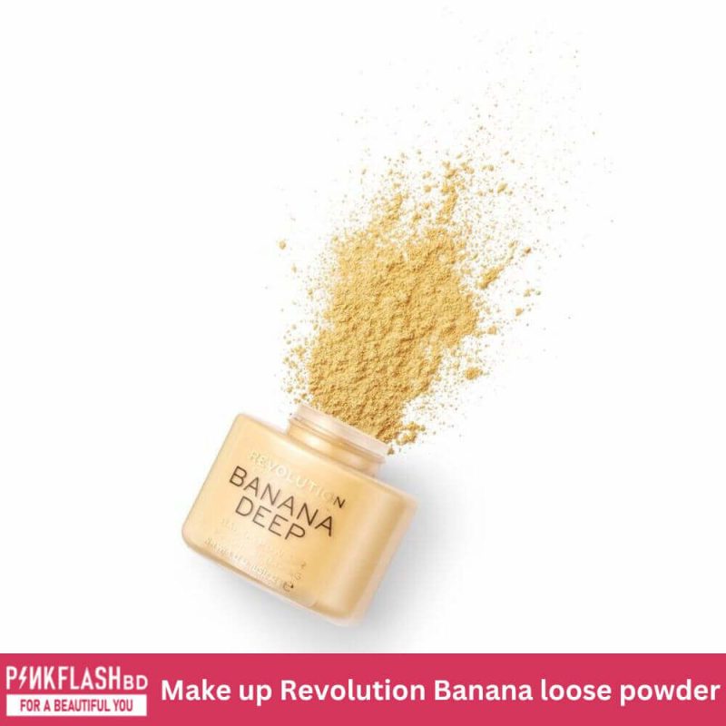 Makeup Revolution Baking Loose Powder - Banana