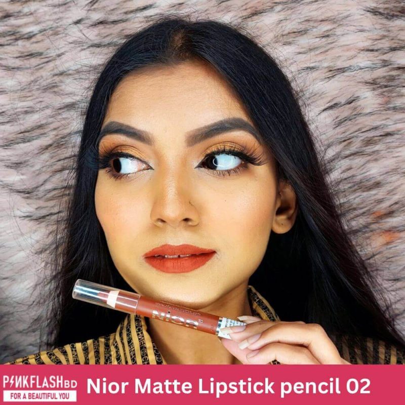 Nior Matte Lipstick Pencil 02