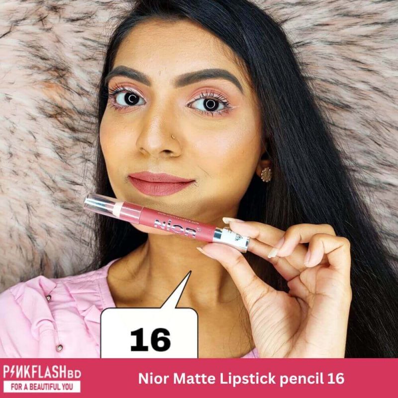 Nior Matte Lipstick Pencil 16