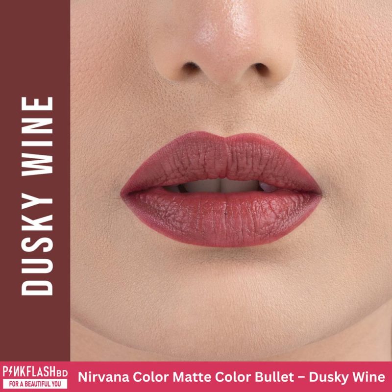 Nirvana Color Matte Color Bullet – Dusky Wine